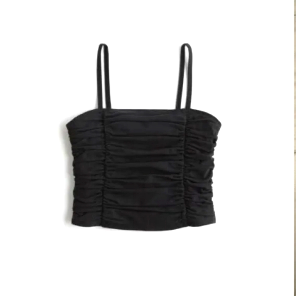 Hollister - Ruched Cropped Cami Top
